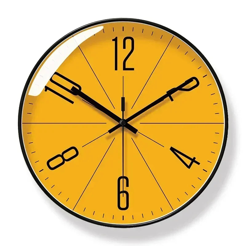 2025 New 12 inch Wall Clock For Living Room Home Mute Creative Quartz Clock Bedroom Home Decoration reloj de pared creativo