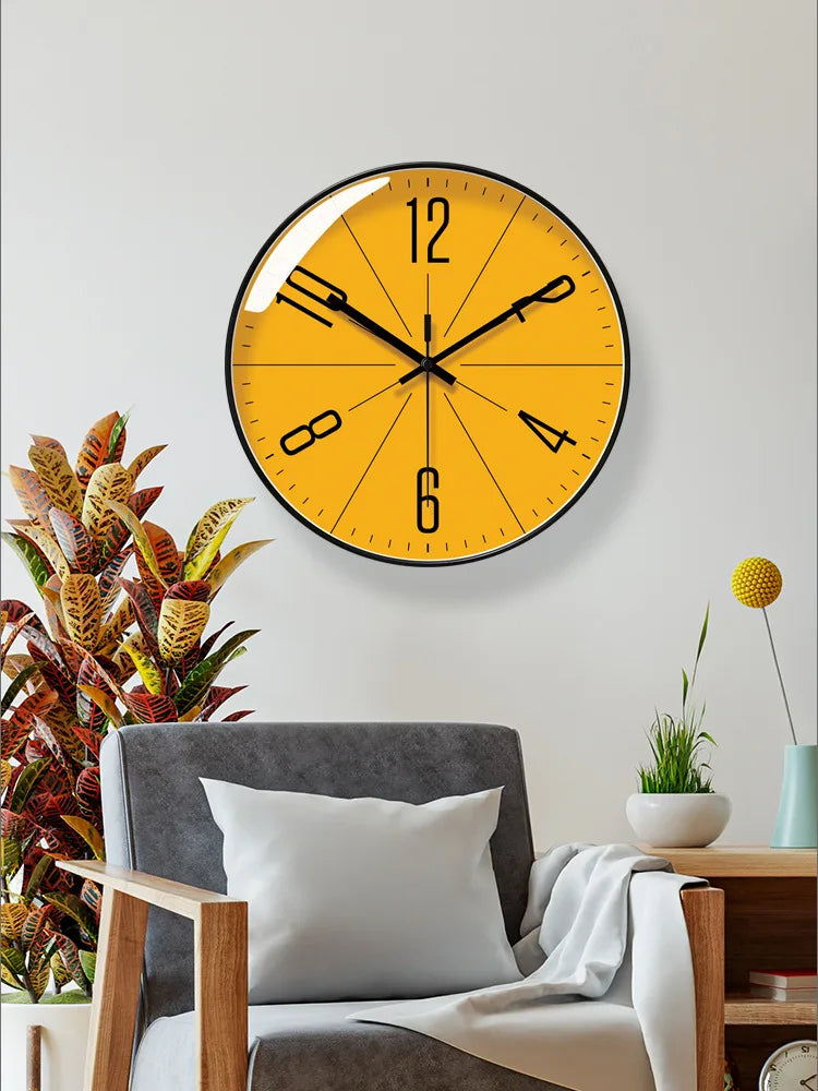 2025 New 12 inch Wall Clock For Living Room Home Mute Creative Quartz Clock Bedroom Home Decoration reloj de pared creativo