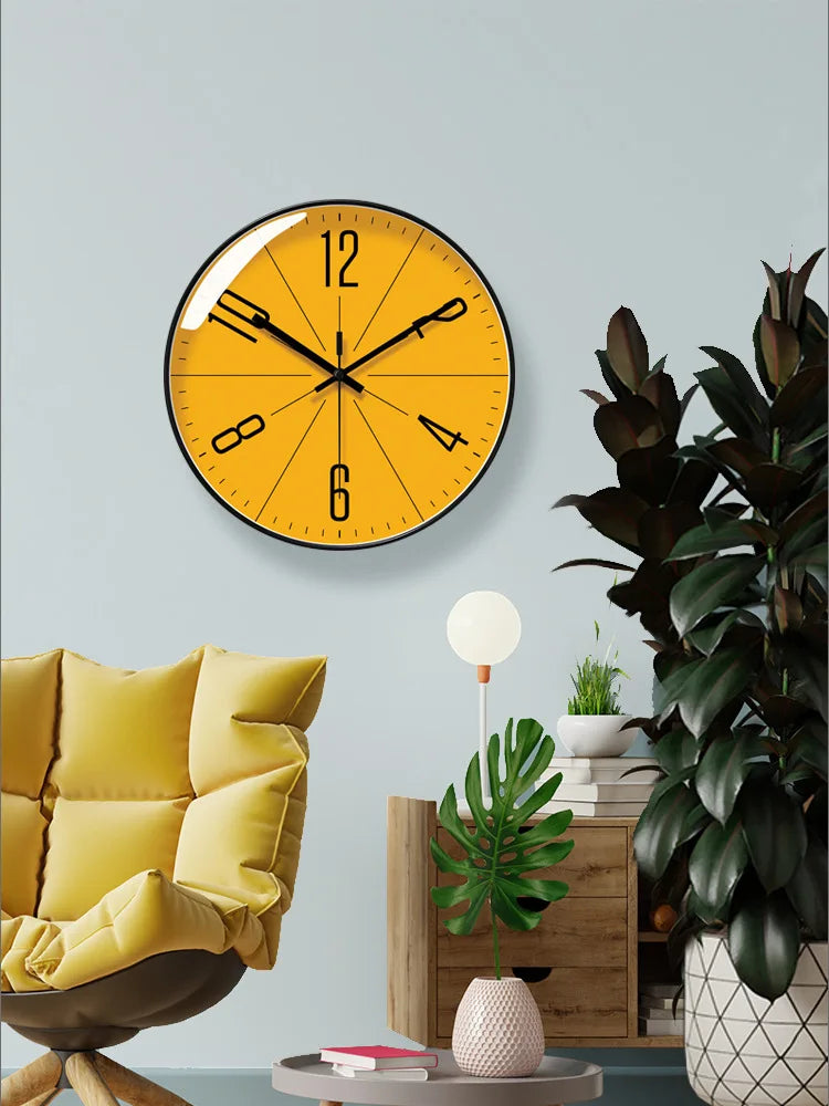 2025 New 12 inch Wall Clock For Living Room Home Mute Creative Quartz Clock Bedroom Home Decoration reloj de pared creativo