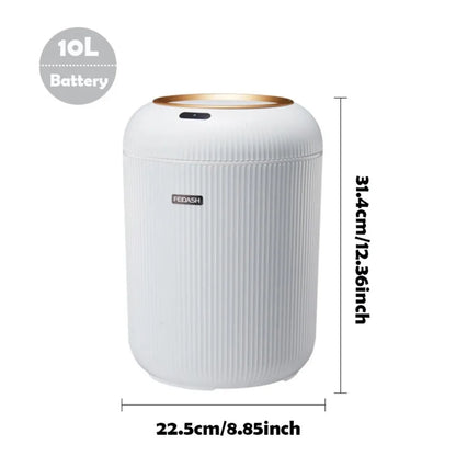 9.5L/10L Smart Sensor Trash Can – Automatic Lid Bin for Home & Office