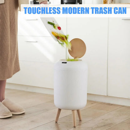 9.5L/10L Smart Sensor Trash Can – Automatic Lid Bin for Home & Office