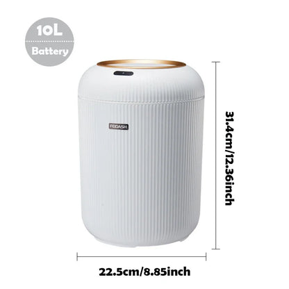 9.5L/10L Smart Sensor Trash Can – Automatic Lid Bin for Home & Office