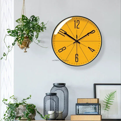 2025 New 12 inch Wall Clock For Living Room Home Mute Creative Quartz Clock Bedroom Home Decoration reloj de pared creativo