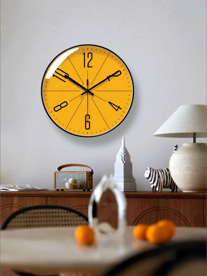 2025 New 12 inch Wall Clock For Living Room Home Mute Creative Quartz Clock Bedroom Home Decoration reloj de pared creativo