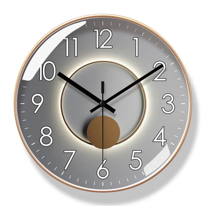 2025 New 12 inch Wall Clock For Living Room Home Mute Creative Quartz Clock Bedroom Home Decoration reloj de pared creativo